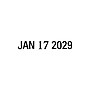 2000 Plus 2015 Rectangle Dater, Black Ink, 1 3/4" x 1 1/8"  (010175)~#|#~003ECEF5-9162-4DC7-8EA6A2BBBA1EADAA_sc7