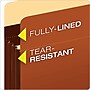 Pendaflex 10% Recycled Heavy Duty Reinforced File Pocket, 5 1/4" Expansion, Letter Size, Brown, 10/Box (C1534GHD)~#|#~003F6DFE-5445-4BB8-8595E8DDECAE5BC6_sc7