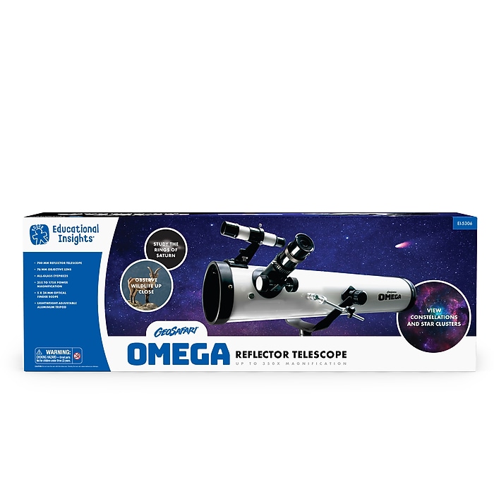 Educational Insights GeoSafari Omega Reflector Telescope (5306