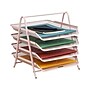 Mind Reader Metal Mesh Front Loading Letter Tray, Letter/Legal Size, Pink (4TPAPER-PNK)~#|#~0041B83C-8EF3-4887-BC7261AD2A7DA579_sc7