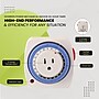 GoGreen Power Indoor AC Timer, White (GG-36011)~#|#~0042A4CC-25C9-4DBF-A6B6A0C4F26D80E1_sc7