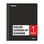 Staples® Spine Guard 1-Subject Notebook, 8.5" x 11", College Ruled, 100 Sheets, Color chosen at random (36932-CC/08004)~#|#~0045FF48-9765-4A81-84028868E8F6EDCD_sc7