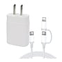 4XEM Lightning USB-C Charging Adapter for Apple, 3ft, White (4X25W2N1KIT3)~#|#~004B44CE-7DAF-4A06-B555A6D6C1053968_sc7
