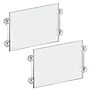 Azar Horizontal Generic Sign Holder, 17" x 11", Wall Mounted, Clear, Acrylic, 2/Pack (106611)~#|#~004BAA6C-3893-4A01-ADEEDE1A4B3DAAAC_sc7