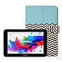 Linsay 7" Octa Core Tablet, WiFi, 128GB SSD, Android 15, Bundled with Shape Blue, Black & White Leather Case (F7UXD128CWBB)~#|#~004BC944-52FF-4F18-9F408FF951A4702D_sc7