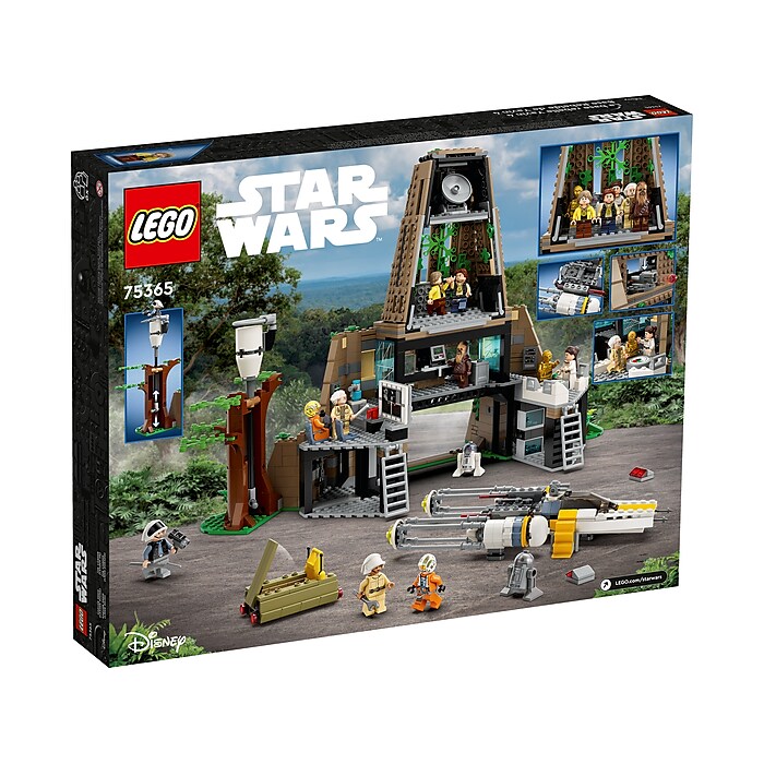 LEGO Star Wars Yavin 4 Rebel Base Building Set 75365 Staples