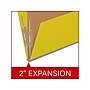 Medical Arts Press Pressboard Classification Folder, 1-Divider, 2" Expansion, Letter Size, Yellow, 10/Box (DV-T42-14-3YLW-PKT)~#|#~00506259-1B50-4B00-9DE5332162E04EB3_sc7