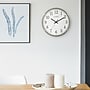 La Crosse Technology 12 Inch Atomic Analog Wall Clock, Stainless Steel (WT-3126B)~#|#~00515AE3-3619-4FAC-BD3342C03DABEE08_sc7