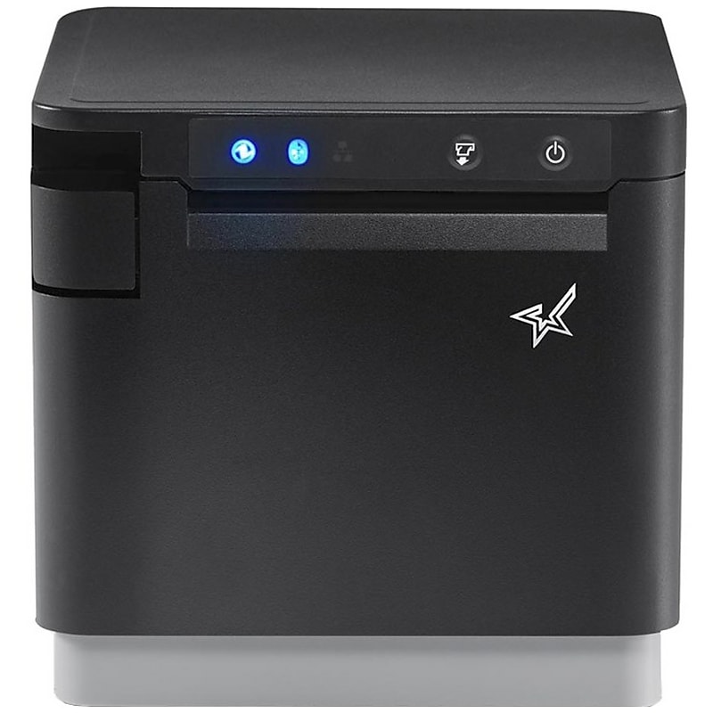 Star Micronics 39651710 Direct Thermal POS Printer, Ethernet/USB-C/Bluetooth, Black image 1