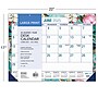 2025-2026 Global Printed Products Teal Floral 22" x 17" Desk Pad Calendar, Multicolor (NAD26-DP-17)~#|#~00529346-103E-4D91-947F6A4CC0ABF204_sc7