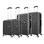 TUCCI 4-Piece Hardside Spinner Carry-On Luggage Set, TSA Checkpoint Friendly, Charcoal (T0533-04PC-CHL)~#|#~0055CF64-6EC6-4124-B4F3F2D6ACBEB33E_sc7