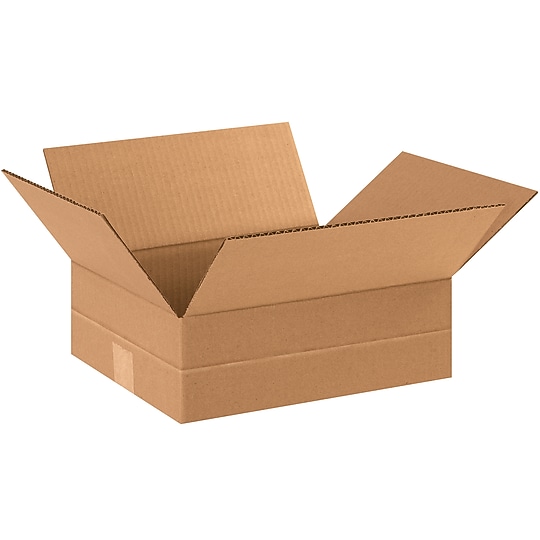 12" x 10" x 4" Multi-Depth Shipping Boxes, 32 ECT, 25/Pack (MD12104)~#|#~00570151-4174-40A0-876415B0D21F043C_sc7