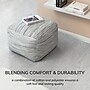 Anji Mountain Joya Gray Fabric Rectangular Pouf Ottoman (AMBPF034-2014)~#|#~005E2EAB-B3C5-4076-B0DA4AE14DB1EA09_sc7