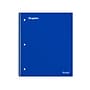 Staples Premium 5-Subject Subject Notebooks, 8.5" x 10.5", Wide Ruled, 200 Sheets, Black (ST58309)~#|#~005FC701-A554-46DD-9A727E377EB5F1EA_sc7