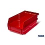 Triton Products LocBin Stackable Storage Bin, 3" x 4.12" x 7.37", Red, 24/Pack (3-220RWS)~#|#~00604987-ABF2-428D-BB9C55C4AA5412AD_sc7