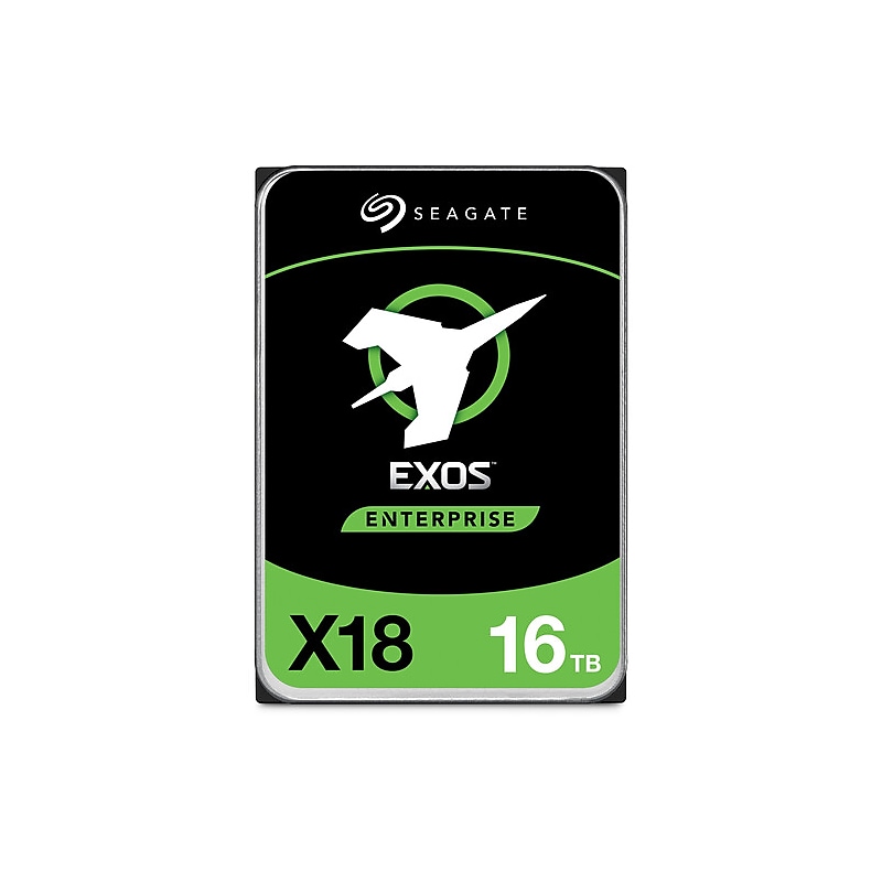 Seagate Exos X18 16TB 3.5" SATA/600 Internal Hard Drive (ST16000NM000J) image 1