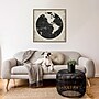 Amanti Art World News Map I by Elizabeth Medley Framed Canvas Wall Art Print, 30" x 30" (A42678299863)~#|#~006D5E6C-AC00-4BB1-B6407DE9A1E8361E_sc7