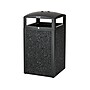 Alpine Industries Steel Outdoor Trash Can with Dome Lid and Ashtray, 40 Gallon, Gray Stone (472-40-GRYS)~#|#~006D82CA-B07E-481A-8E2E5639E7515A65_sc7