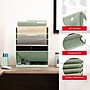 Staples 5-Pocket Plastic Mountable Wall File, Letter Size, Sage Green (ST63893)~#|#~006FDADF-0634-43CA-9BC317797E433CCE_sc7