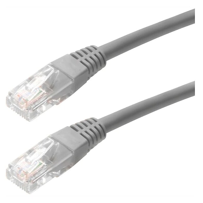 4XEM 15' CAT-6 Ethernet Cable, Gray (4XC6PATCH15GR) image 1