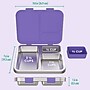 Bentgo Kids Leak-Resistant Lunch Box, 3-Compartment, Purple (BGOSTL-P)~#|#~0072AC31-0E71-4D09-A6A37A6E099632F1_sc7