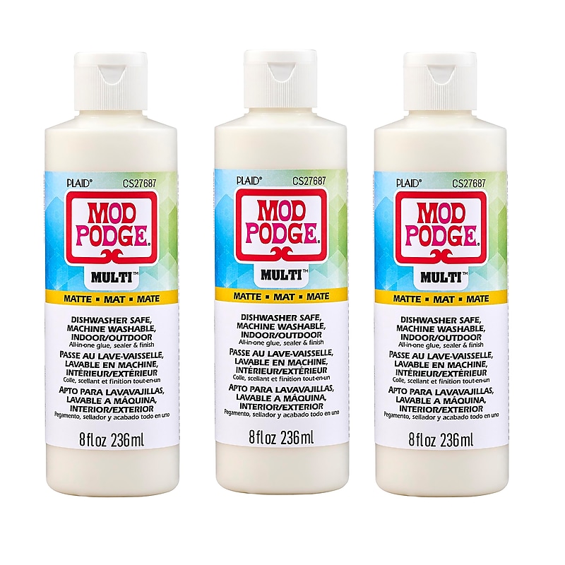 Mod Podge Multi Sealer, 8oz., Matte, 3/Pack (MODCS27687-3) image 1