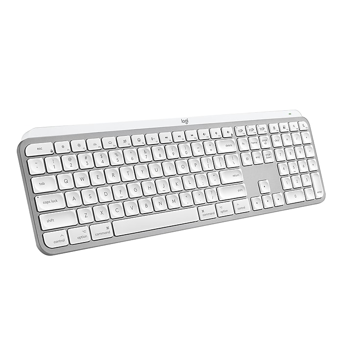Logitech MX Keys S For Mac Wireless Keyboard, Pale Gray (920