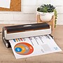 Swingline Optima Electric Desktop 3-Hole Punch, 20 Sheet Capacity, Black & Silver (74520)~#|#~007881C1-6341-4145-911EB092D4EDA3FC_sc7