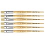 da Vinci JUNIOR Mixed Media Synthetic Bristle, Flat Brush, 6/Bundle (DVXVA32912-6)~#|#~0079FE00-70D6-46D8-8697625865A24FB0_sc7