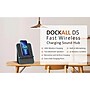 Azpen Fast Wireless Charging Hub with Bluetooth Speakers & Speakerphone, 10 Watt, Black (DockAll D5)~#|#~007BBB0D-B9E9-4EA4-9D75071F59FAD6B6_sc7