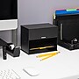 Mind Reader Plastic Straw Dispenser, Black (STRAWPUSH-BLK)~#|#~00833F24-1AFD-47BC-8FCF1027F312D917_sc7