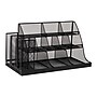 Mind Reader 14-Compartment Metal Multipurpose Countertop Organizer, Black (CMG2MESH-BLK 14)~#|#~00854018-D529-46FB-BCB3ECE85AADE109_sc7
