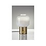 Adesso Lewis Incandescent/CFL Table Lamp, Antique Brass/White (6027-21)~#|#~00857CED-EB9D-46F1-B1D8A159BE745276_sc7