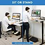 Mount-It! 55"W Electric Rectangular Adjustable Standing Desk, White/Black (MI-18064)~#|#~00874C5D-D4FC-4EBB-A4A7B909D43524EB_sc7