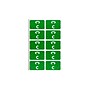 Smead AlphaZ ACCS Color-Coded Alphabetic Labels, C, Dark Green w/White, 100/Pack (67173)~#|#~00883AA6-7802-4BFD-A98F6ABA3D6D3F70_sc7
