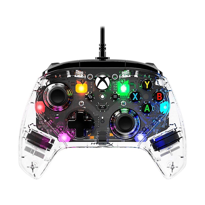 HyperX Clutch Gladiate Gamepad, Xbox, Clear (7D6H2AA) image 1
