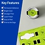 Avery Printable Decorative Edge Multipurpose Labels, 1.5" x 3.5", Bright Green, 200/Pack (94122)~#|#~0099D6B7-3CC6-44A1-A315E7A51F0A943B_sc7