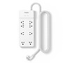 Staples TECH 8-Outlet Surge Protector, 6', 4500 Joules, White (ST62783)~#|#~009B5E5F-AA51-452E-A8A75AA5BBF29C49_sc7