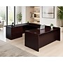 Boss Office Products 66" U-Shaped Desk with Lateral File, Mahogany (GROUPA18-M)~#|#~009D71E8-9421-4A0D-90C06637B8A7E151_sc7