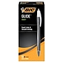 BIC Glide Exact Retractable Ballpoint Pen, Fine Point, 0.7mm, Black Ink, Dozen (VCGN11BK)~#|#~00A3F0ED-1B98-467A-B50909DBE287A6F4_sc7