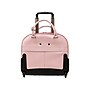 McKlein REDWOOD 15" Leather Rolling Laptop Bag, Pink (99699)~#|#~00A77E9E-62C5-41D4-A1976EEF3574652A_sc7