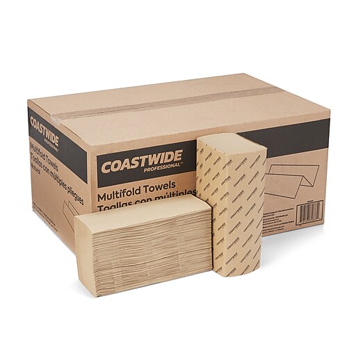 未開封　ＴＯＡ株式会社 Ｃ−ＣＶ１５０−２ 　２台 Coastwide Professional™ Multifold Paper Towels, 1-ply, 250