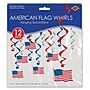 Beistle Fourth of July American Flag Whirls, Red/White/Blue, 24/Pack (53602)~#|#~00AAA29D-1BB4-4C83-8DBEEB68B78E3C53_sc7