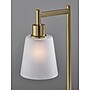 Adesso Gio Incandescent Desk Lamp, 22"H, Antique Brass/White (3302-21)~#|#~00AD89CC-CB9E-4D06-BCA8A5511CE3874C_sc7