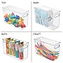 iDESIGN Medium Plastic Storage Bin, Clear (29153M8)~#|#~00AFF162-7C5D-4CBA-B6C313C5E7BCF9ED_sc7