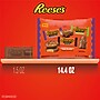 REESE'S Snack Size Assorted Milk Chocolate Peanut Butter Shapes Candy Jumbo Bag, 14.4 oz. (HEC45303)~#|#~00B6423B-8320-4417-A4E31DD0E3ACBD1C_sc7