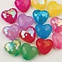 S&S 0.5 lb. Faceted Heart Bead Assortment, Assorted Colors (BE1281)~#|#~00B8B315-6ACC-485F-B552D961655B6CB9_sc7