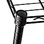 Honey Can Do 5-Shelf Metal Unit, 42"W, Black (SHF-01440)~#|#~00BA9A3B-2B2B-4580-950105D5ED40BB4A_sc7