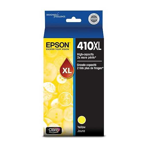Epson T410XL Yellow High Yield Ink Cartridge (T410XL420-S) | Staples