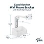 Viva Comfort Aluminum Wall Mount Bracket with Basket, Compatible With Welch Allyn Connex Spot Monitor, White (ADIME912-WM-01)~#|#~00BD5A26-A4B4-4128-85C93B1F660BD42D_sc7